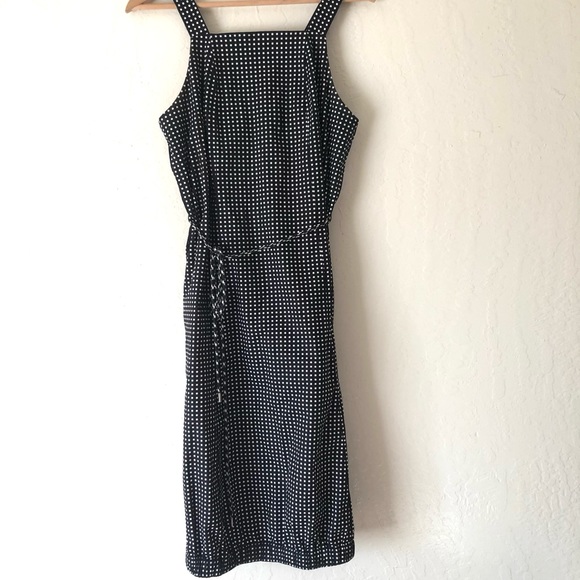 kate spade Dresses & Skirts - Kate Spade Saturday sleeveless printed midi dress in mix black and white Small